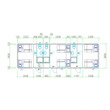 PTM4C093 Casa de contenedores utilizada como oficina